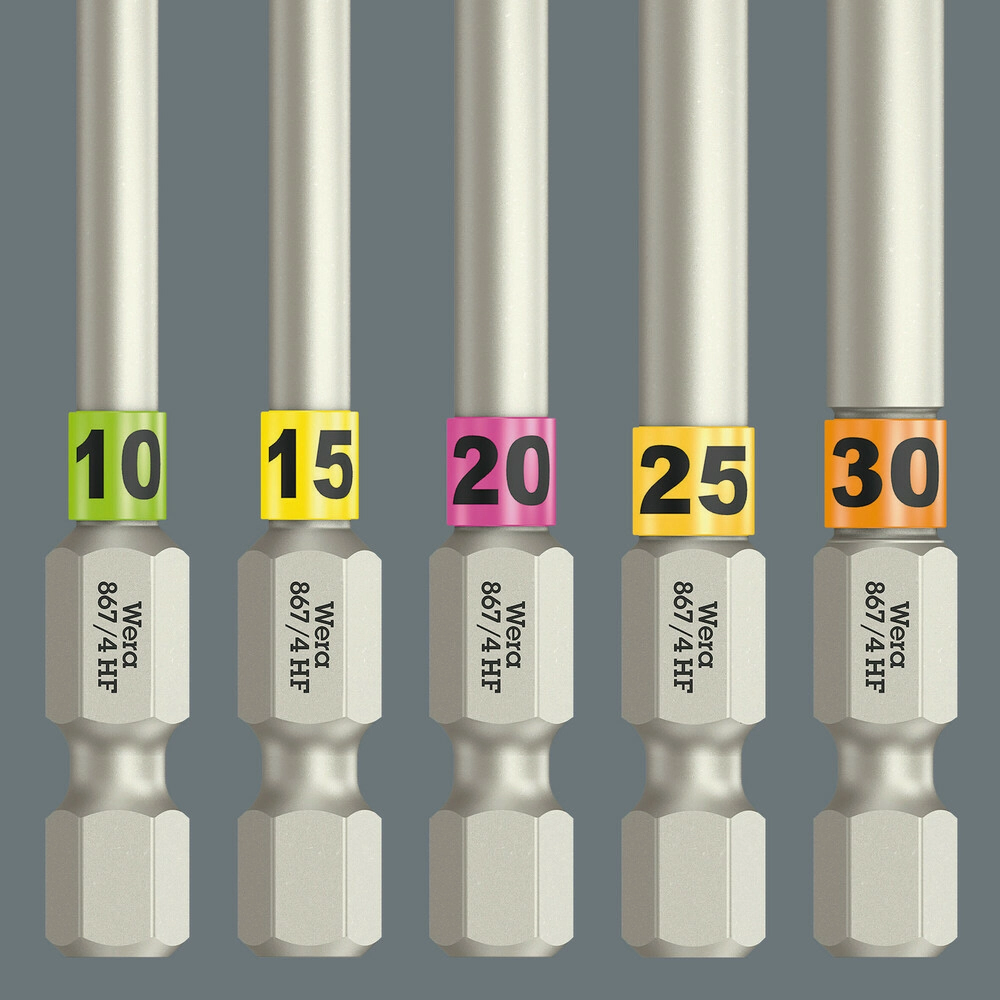 Wera 867/4 TORX HF Bits with holding function, TX 15 x 89 mm
