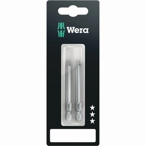Wera 867/4 Z TORX BO bits with bore hole SB, TX 30 x 70 mm, 2 pieces