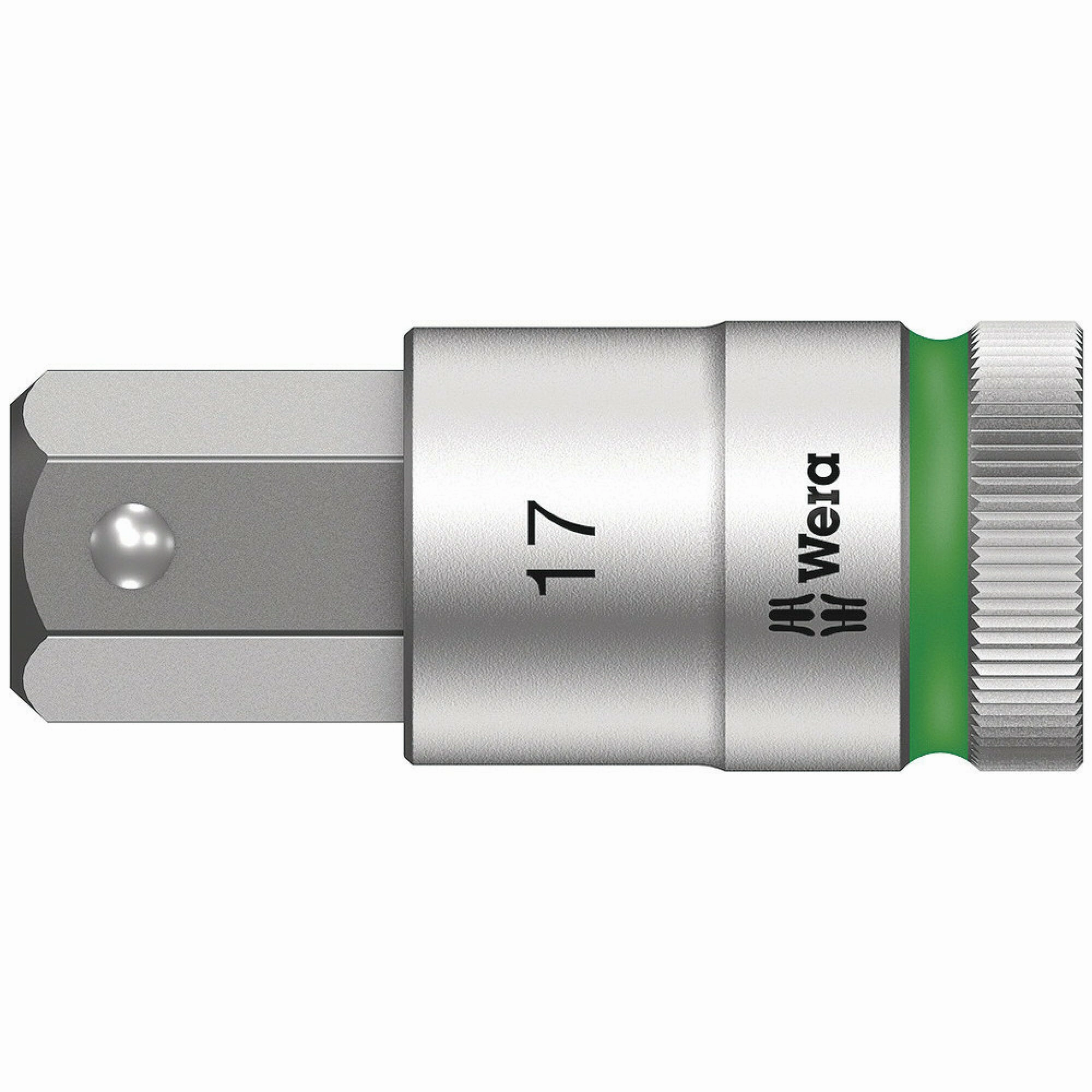 Wera 8740 C HF Zyklop bit socket with 1/2" drive with holding function, 4 x 60 mm