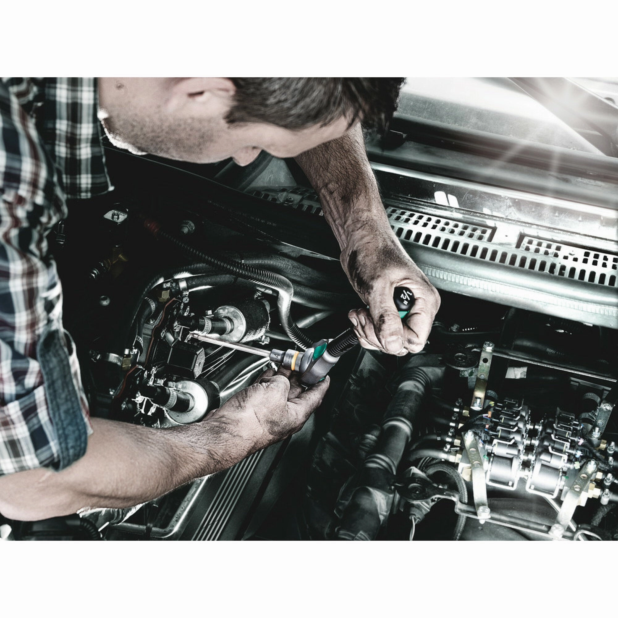 Wera 8767 C TORX HF 2 Zyklop bit socket set with 1/2" drive, with holding function, 6 pieces