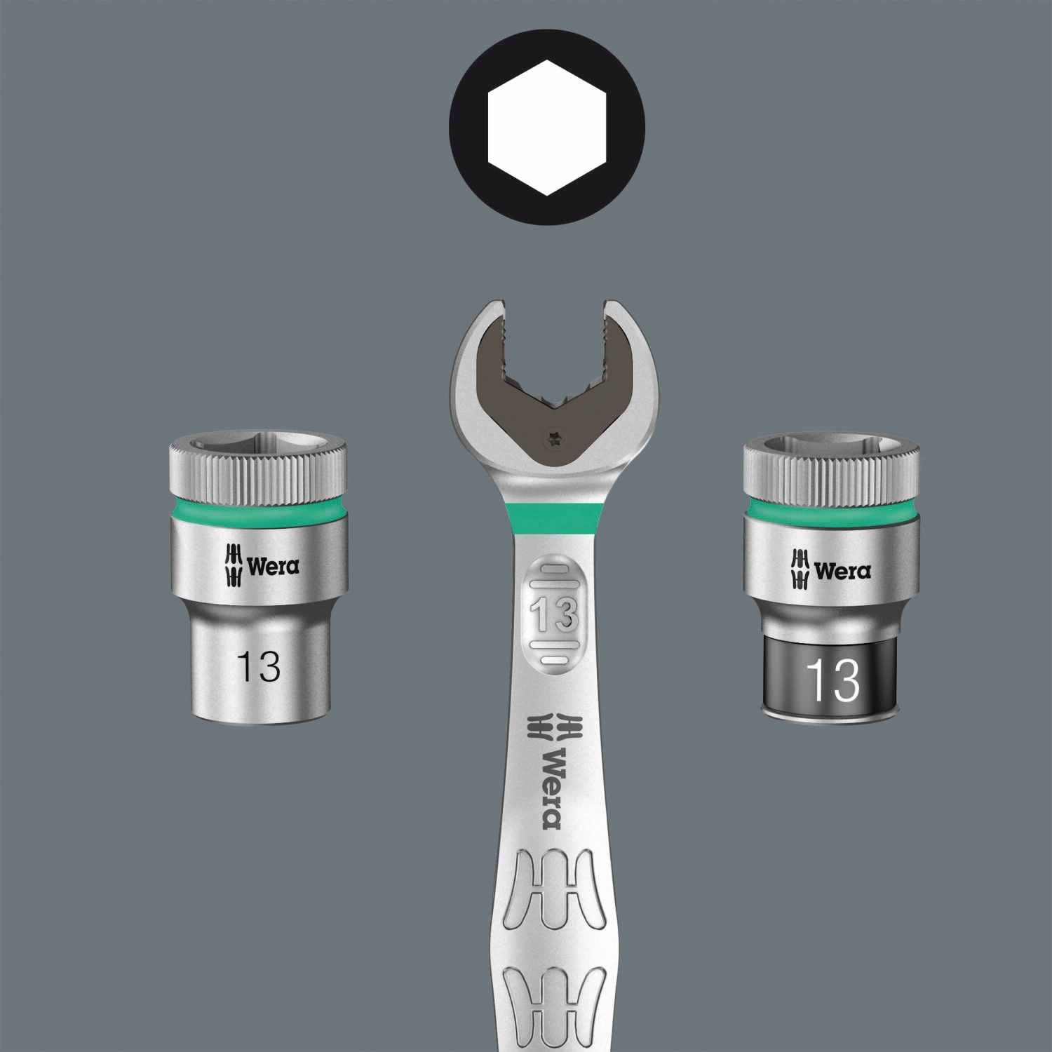 Wera 8790 B Impaktor Deep Set 1, 14 Pc.