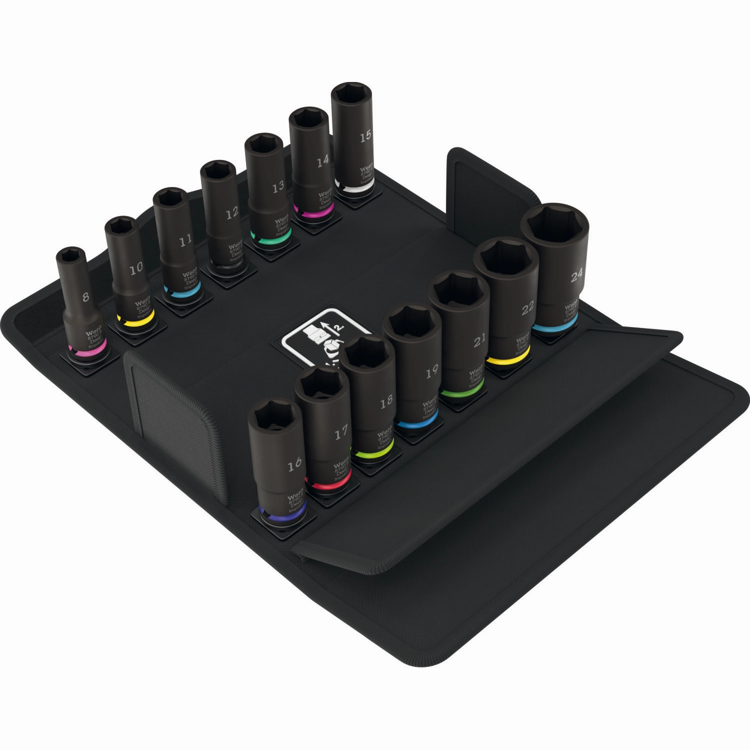 Wera 8790 B Impaktor Deep Set 1, 14 Pc.
