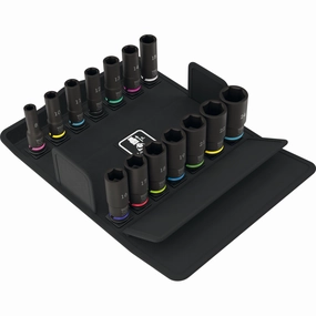 Wera 8790 B Impaktor Deep Set 1, 14 Pc.