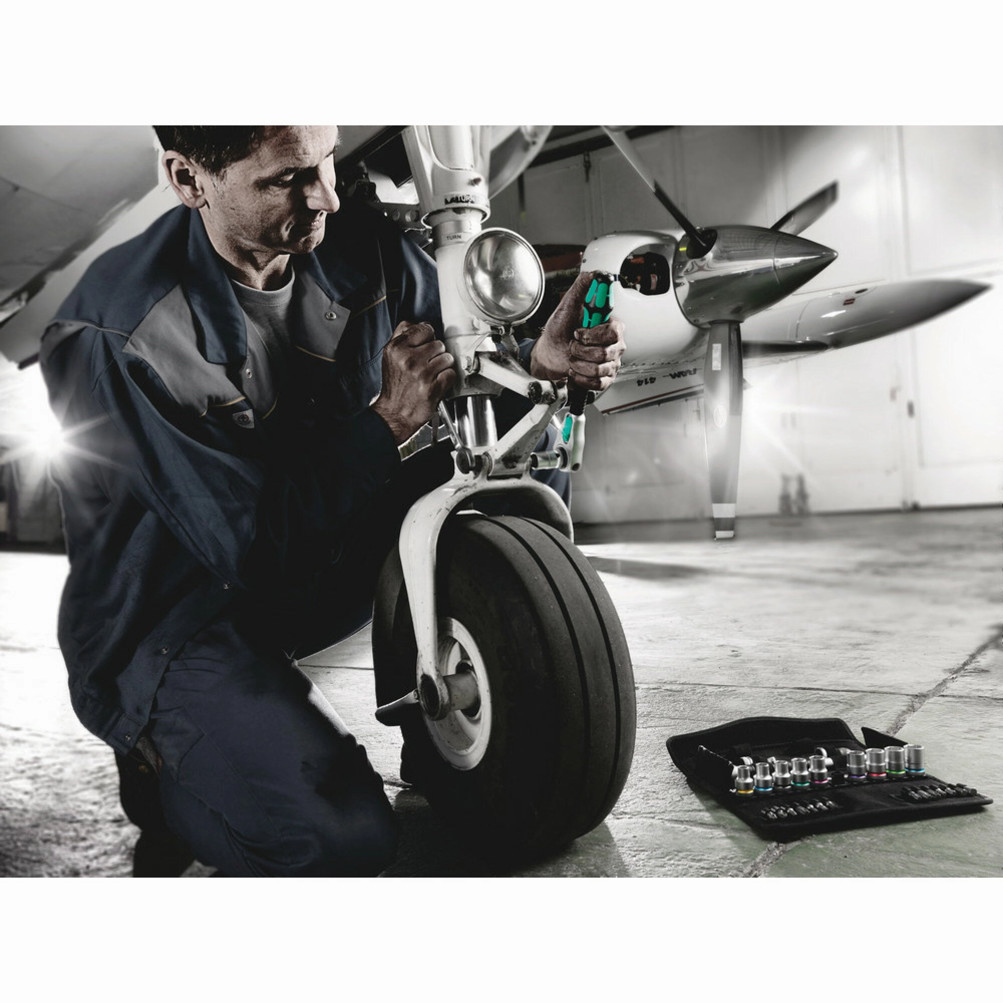 Wera 8790 HMC Zyklop socket with 1/2" drive, 3/4" x 37 mm