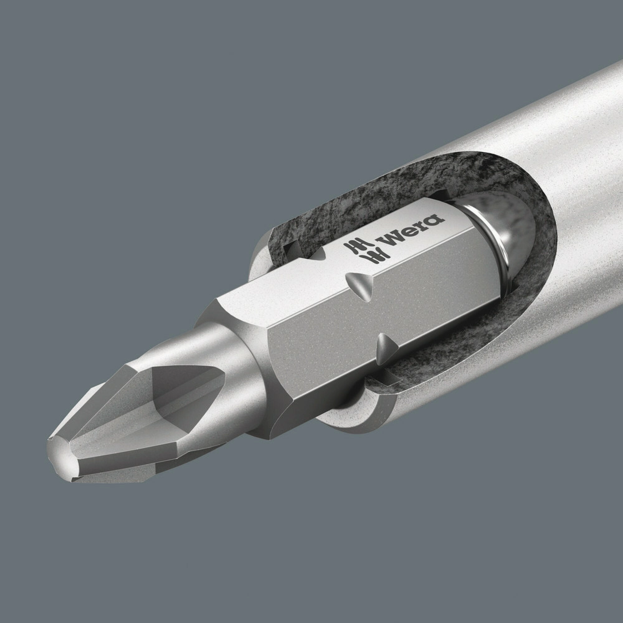 Wera 893/4/1 K Universal Bit Holder, 1/4" x 50 mm