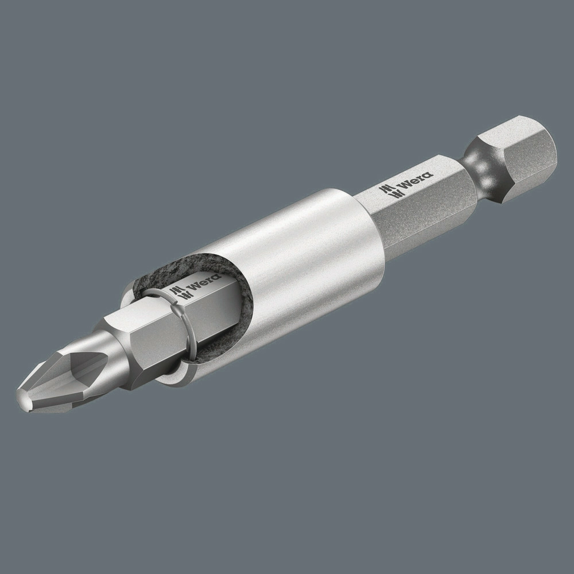 Wera 899/14/1 Universal Bit Holder, 1/4" x 79 mm