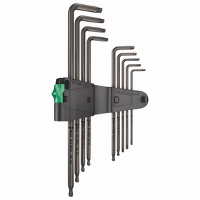 Wera 967/9 TX XL 1 TORX L-key set, long, 9 pieces