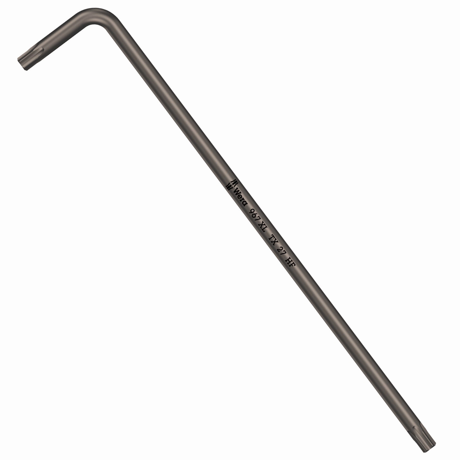 Wera 967 XL HF TORX L-key with holding function, long, TX 27 x 172 mm