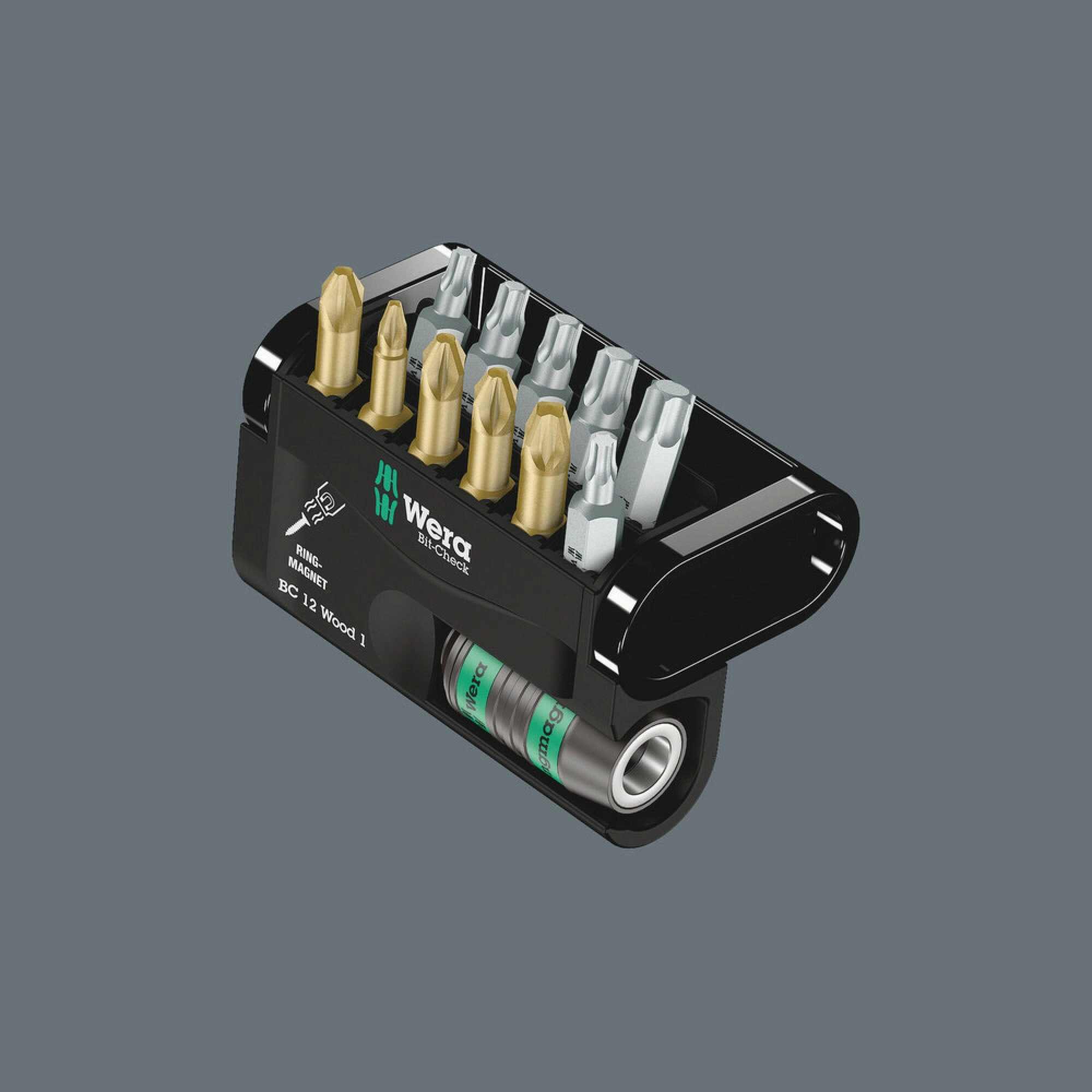 Wera Bit-Check 12 Wood 1, 12 pieces