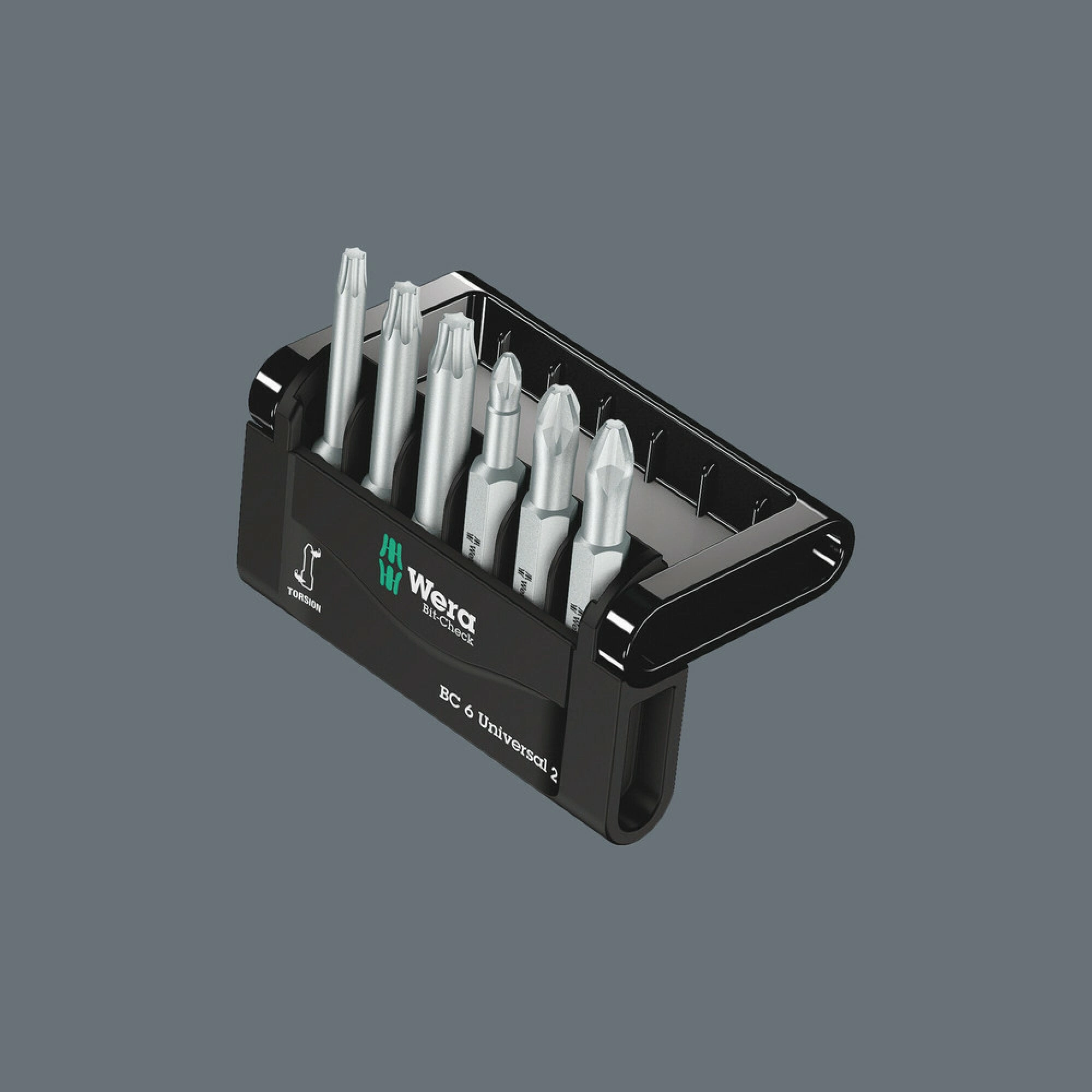 Wera Bit-Check 6 Universal 2, 6 pieces