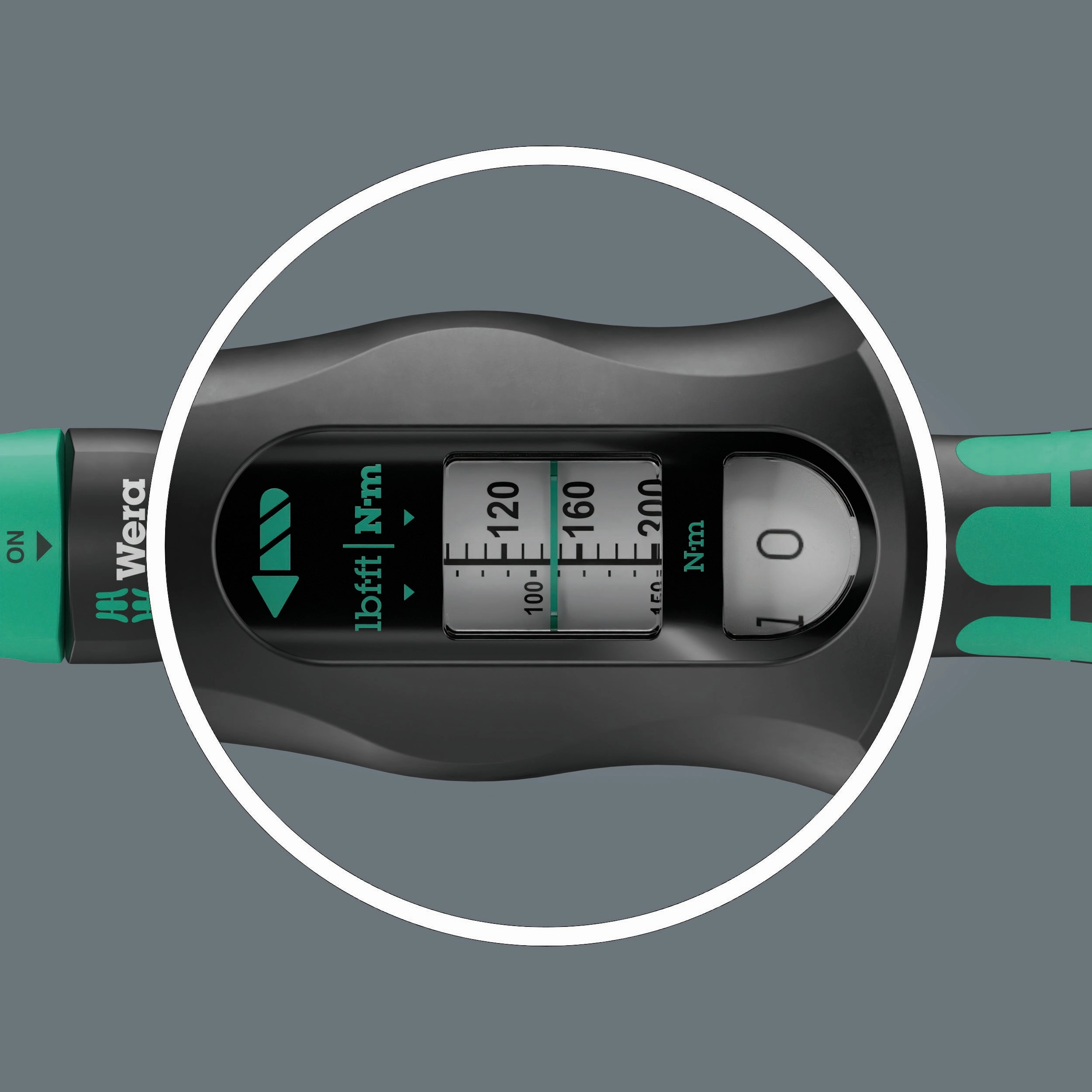 Wera Click-Torque Lock C 3 Torque wrench, adjustable, reversible ratchet, Torque Lock function, 40-200 Nm