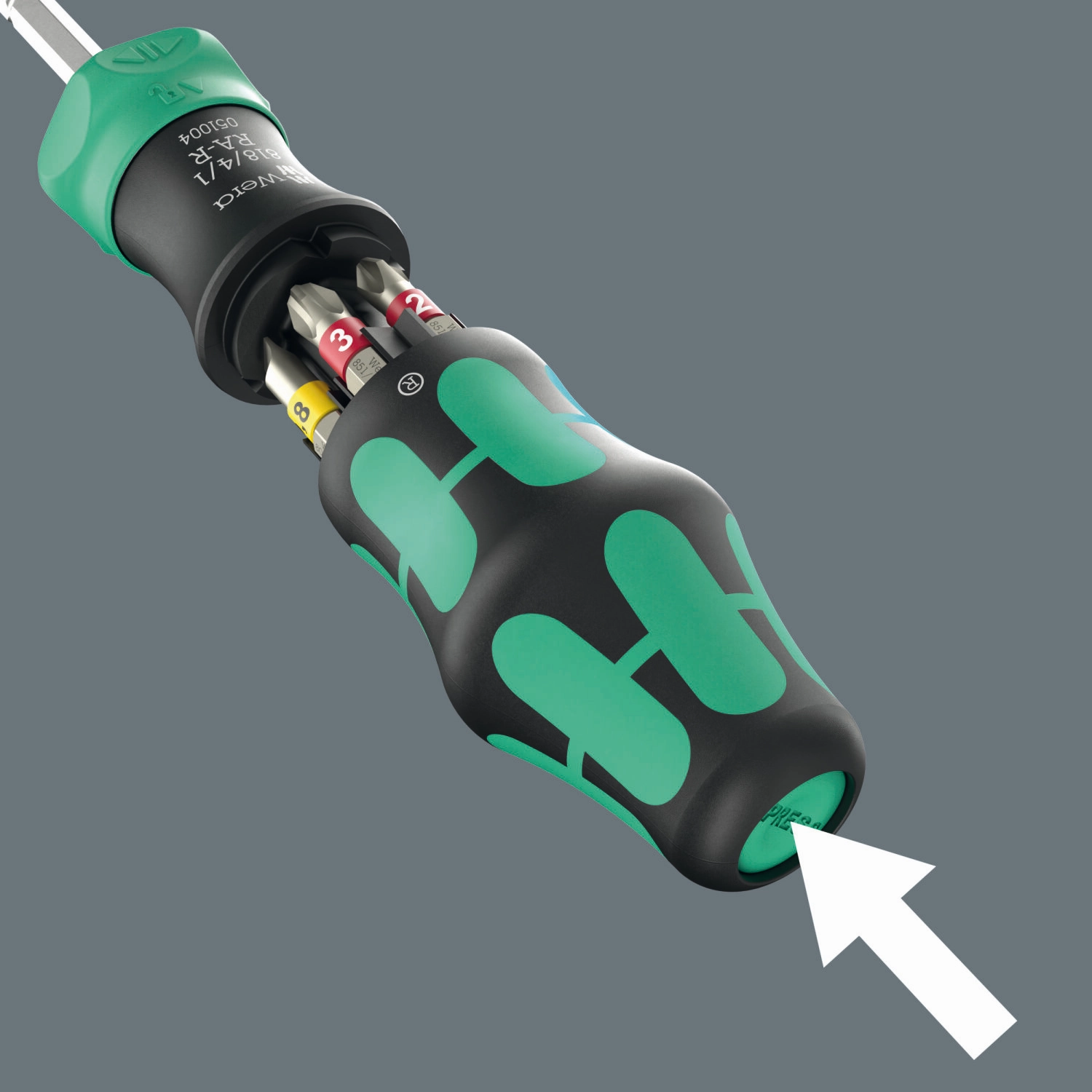 Wera Kraftform Kompakt 28 RA with Pouch, 6 Pc.