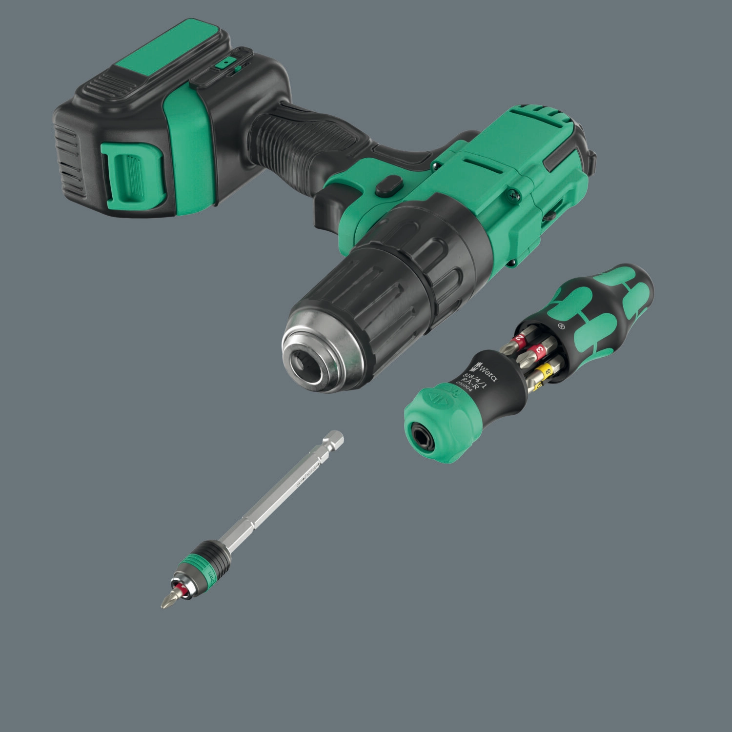 Wera Kraftform Kompakt 28 RA with Pouch, 6 Pc.
