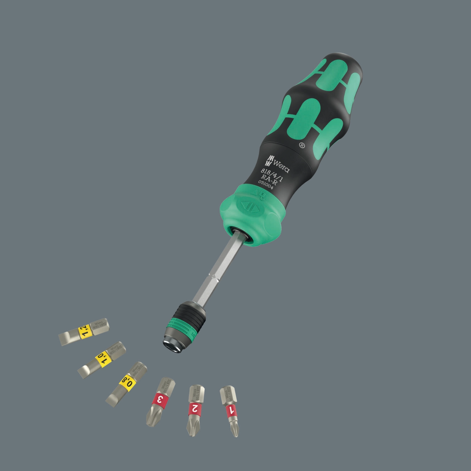 Wera Kraftform Kompakt 28 RA with Pouch, 6 Pc.