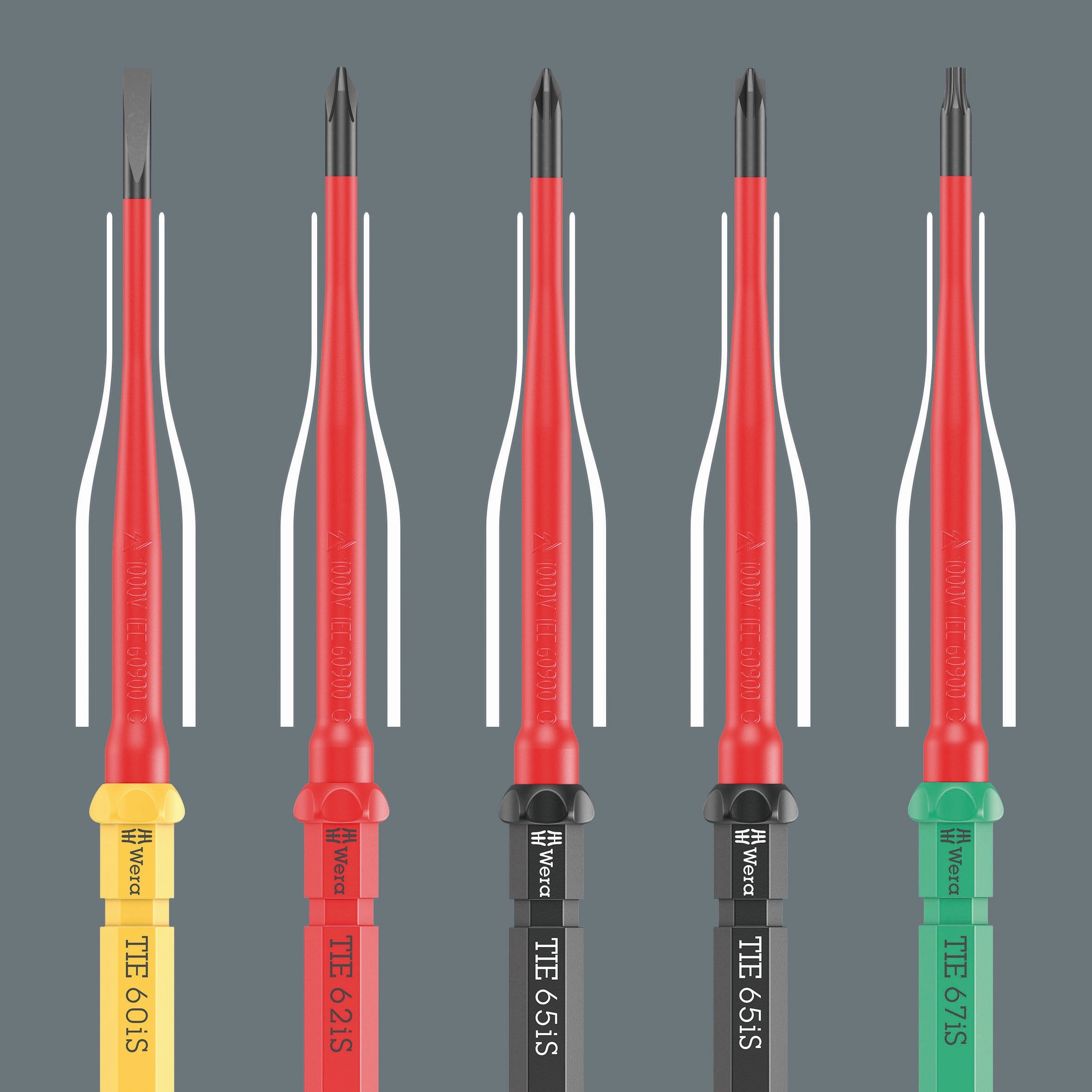 Wera Kraftform Kompakt VDE 17 extra slim 2 Tool finder, 17 pieces