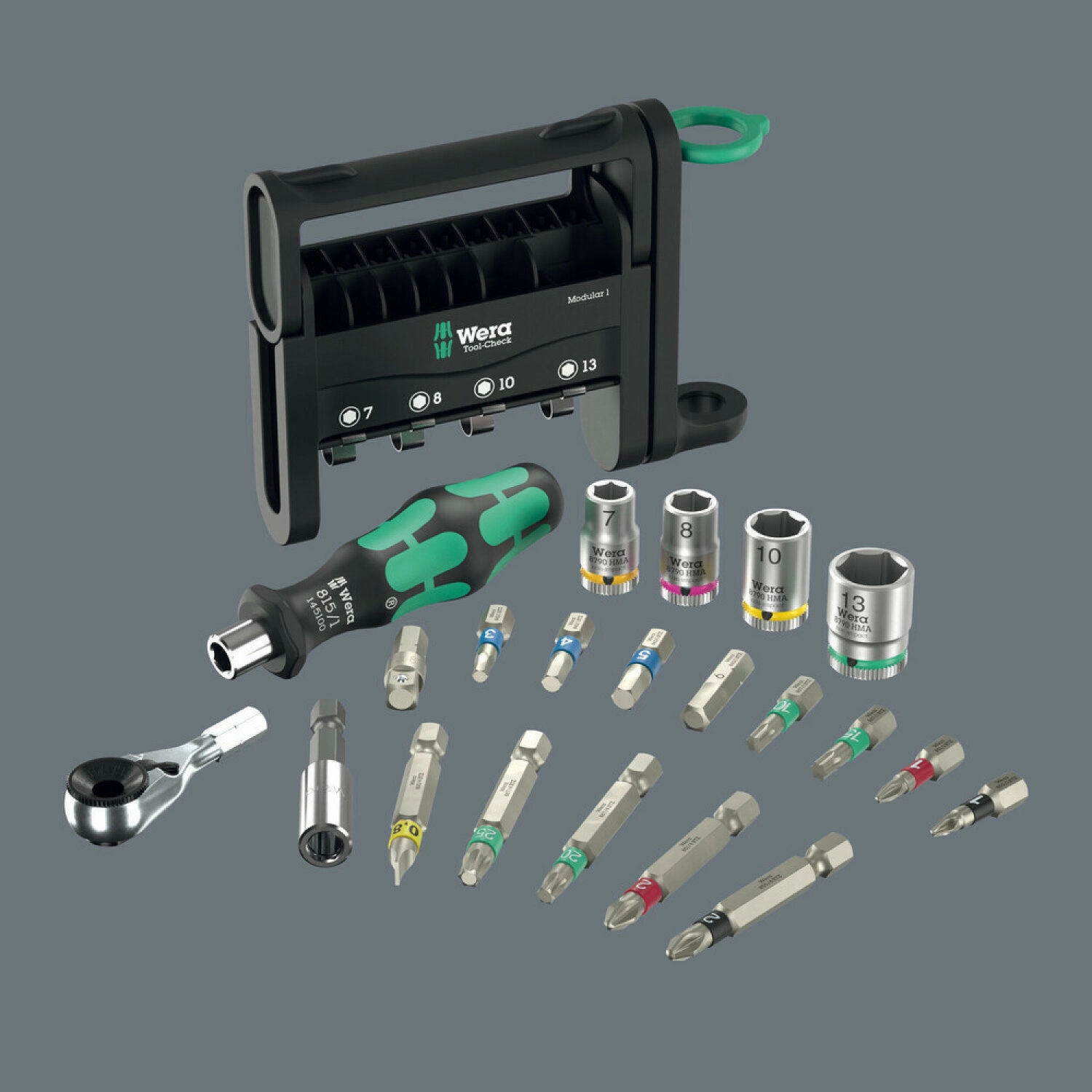 Wera Tool-Check Modular 1, 21 Pc.