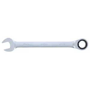Wiha Tools 30318 Combination Ratchet Wrench, 18 mm x 240 mm