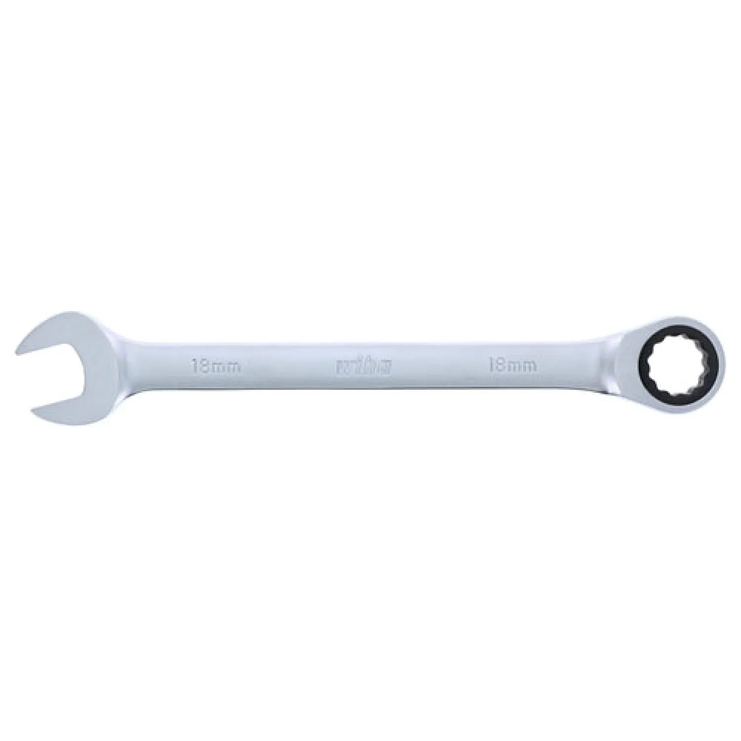 Wiha Tools 30318 Combination Ratchet Wrench, 18 mm x 240 mm
