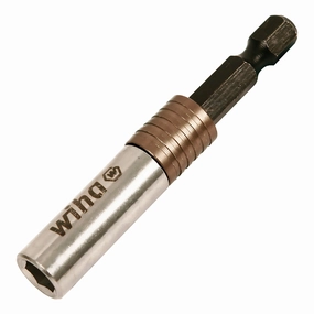 Wiha 71496 SlimFix Impact Rated Locking 1/4" Bit Holder For 1/4" Insert Bits