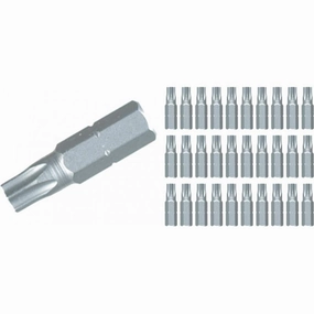 Wiha 72572 TORX Contractor Insert Bit T7 x 25mm - 30 Pack