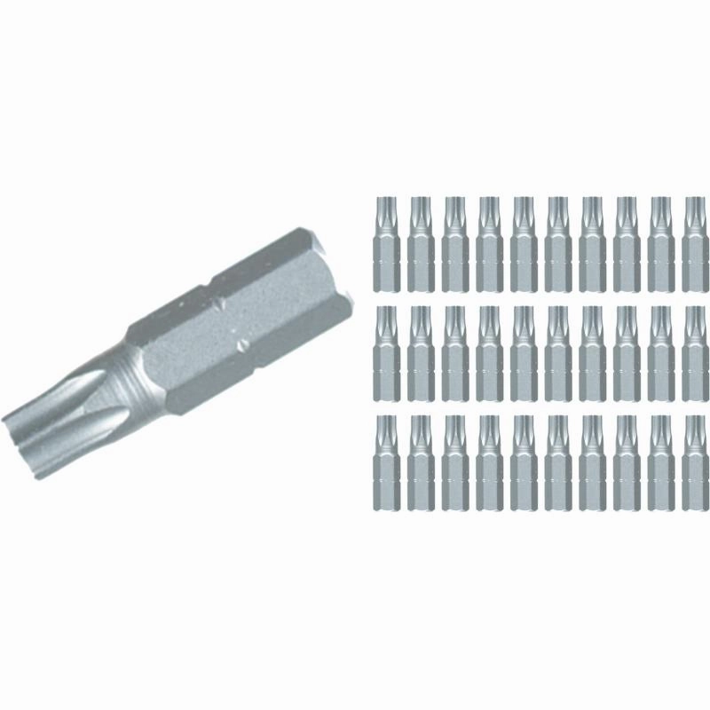 Wiha 72572 TORX Contractor Insert Bit T7 x 25mm - 30 Pack