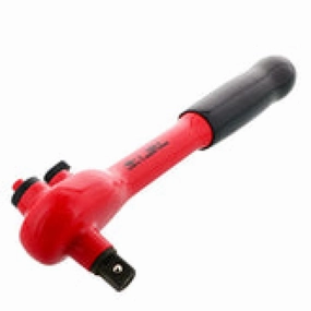 Wiha Tools 12853 Insulated Ratchet, 1/2 Inch x 260 mm