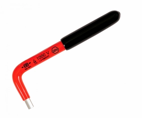 Wiha Tools 13653 Insulated Metric Hex L - Key, 3 mm x 130 mm