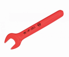 Wiha Tools 20008 Insulated Open End Wrench, 8 mm x 104 mm, 15 Angle