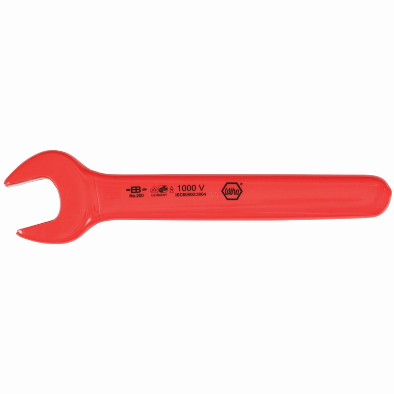 Wiha Tools 20131 Insulated Open End Wrench 1/4 Inch