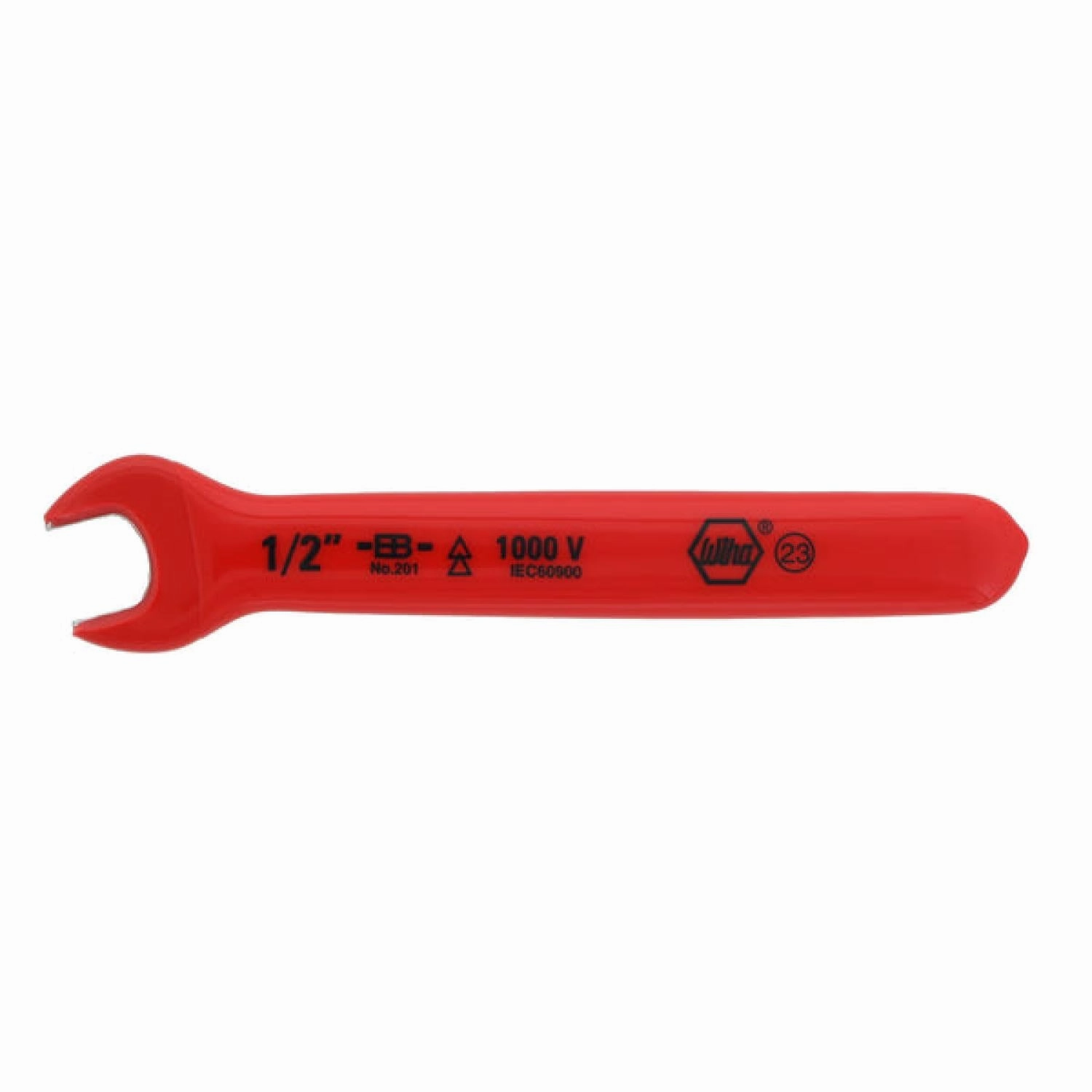 Wiha Tools 20190 Insulated Open End Wrench SAE Pouch Set, 14 Piece