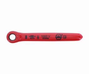 Wiha Tools 21208 Insulated Ratchet Wrench 8mm Length- 1 Inch