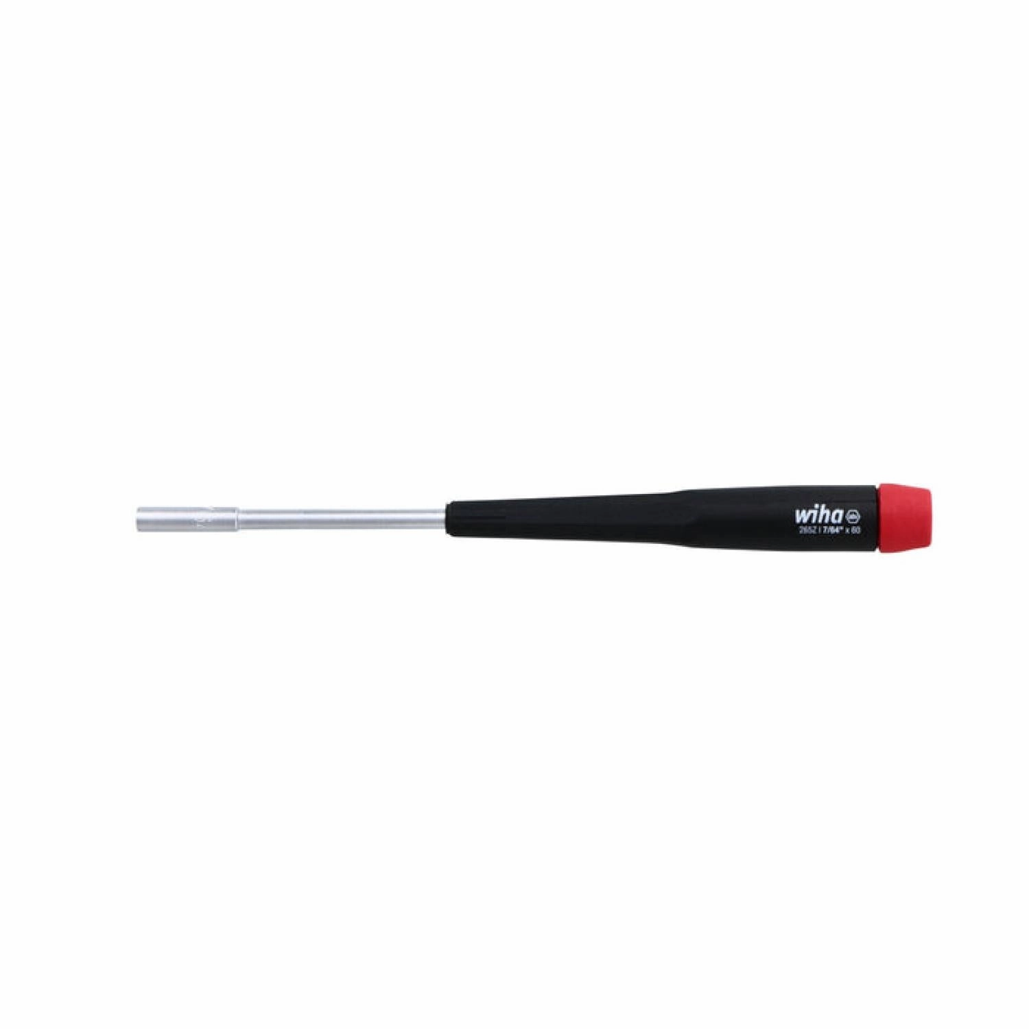 Wiha Tools 26527 Precision Nut Driver, 7/64 Inch x 60 mm