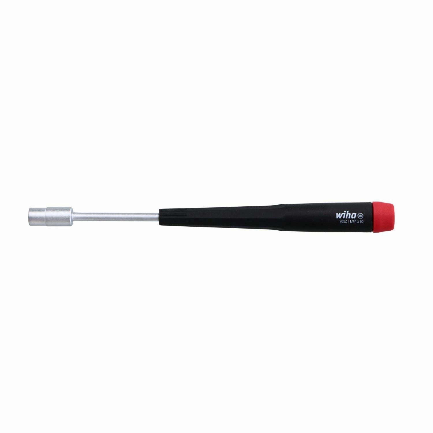 Wiha Tools 26563 Precision Nut Driver, 1/4 Inch x 60 mm