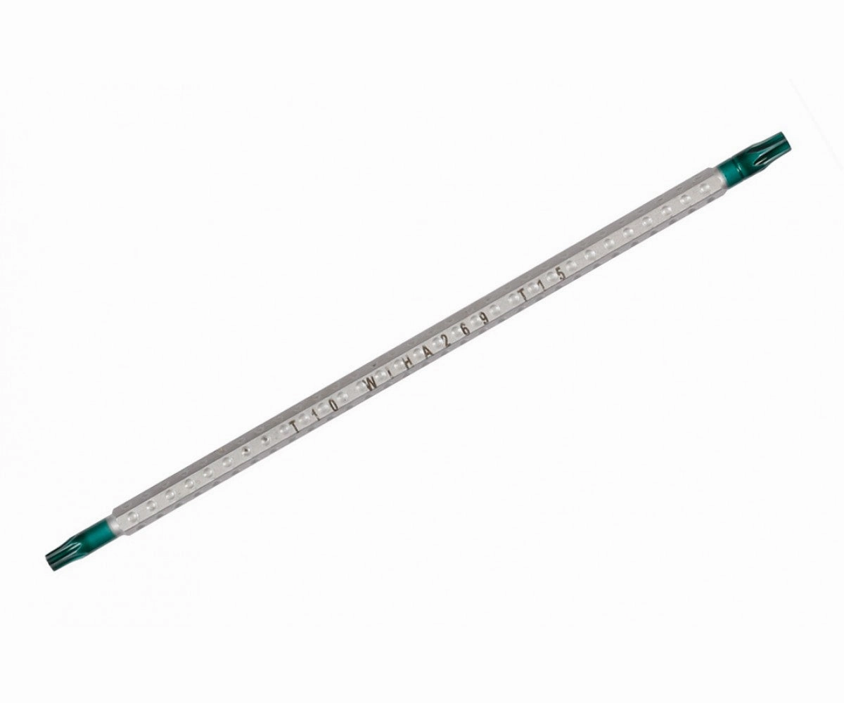 Wiha Tools 26982 T10/T15 Drive-Loc System 4 TORX Interchangeable Blade