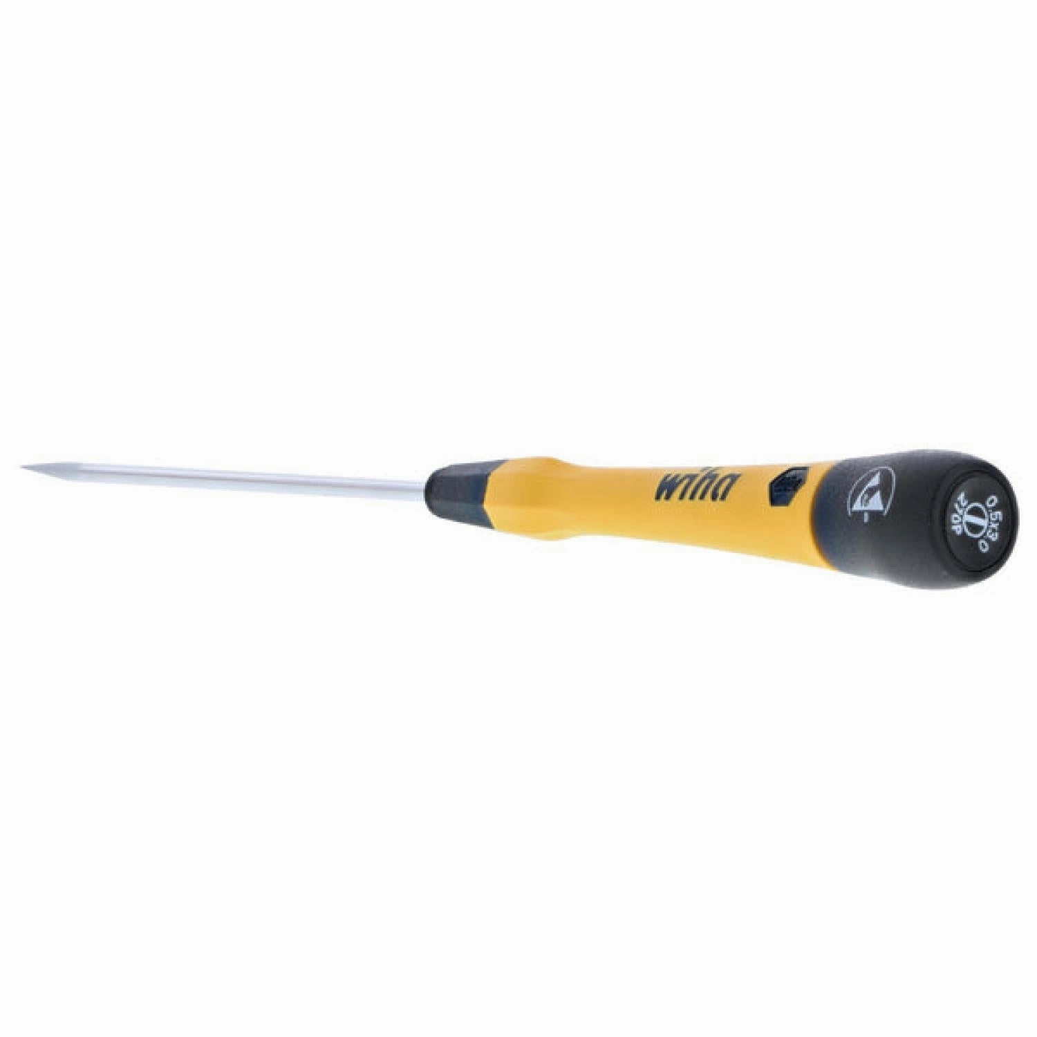 Wiha Tools 27279 ESD Safe PicoFinish Precision Screwdriver - Slotted 3.0mm x 100mm