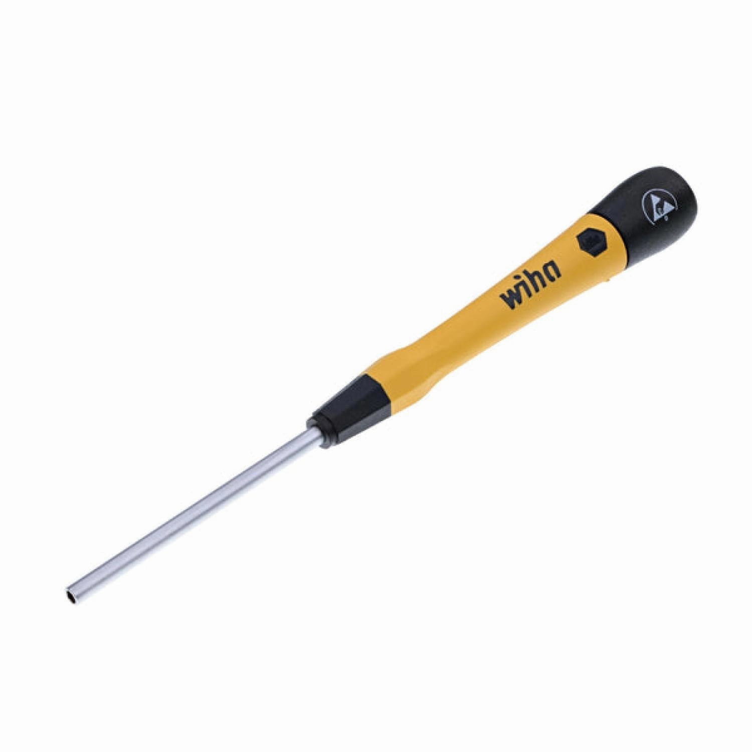Wiha Tools 27782 ESD Safe PicoFinish Precision - Nutdriver 2.5mm x 60mm