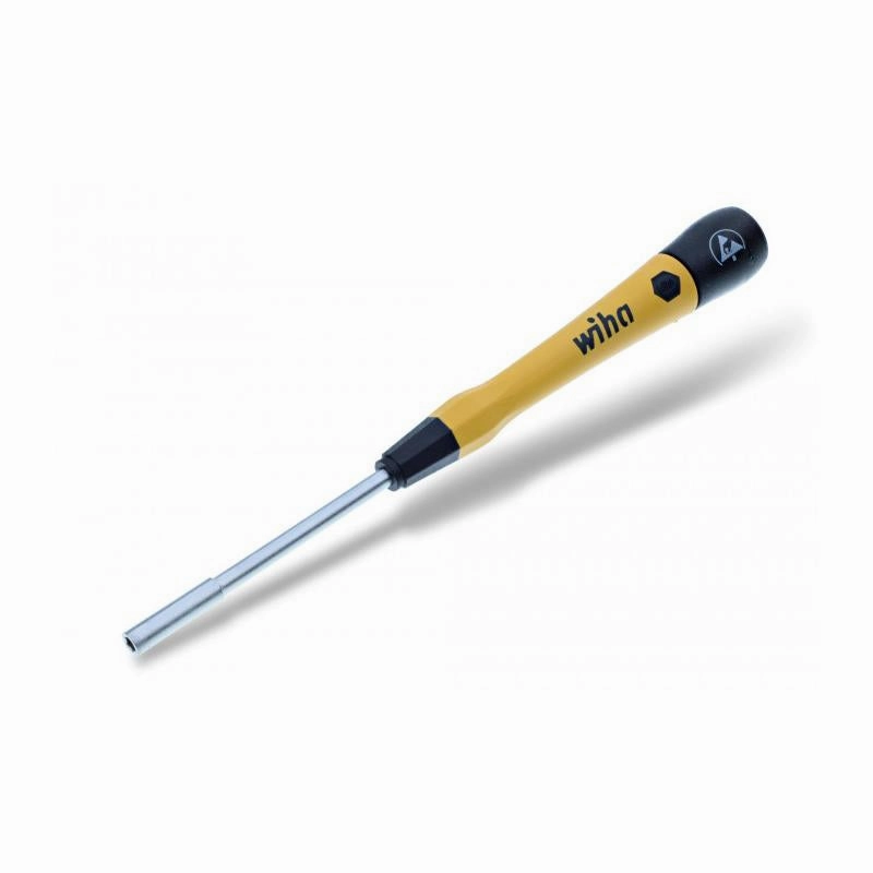 Wiha Tools 27783 ESD Safe PicoFinish Precision - Nutdriver 3.0mm x 60mm