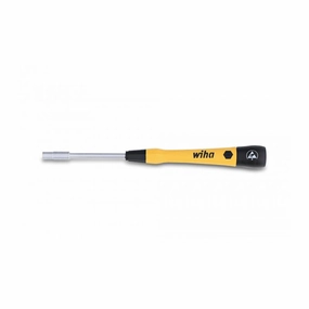 Wiha  Tools 27785 ESD Safe Pico Finish Precision Nut Driver - 4.0mm x 60mm
