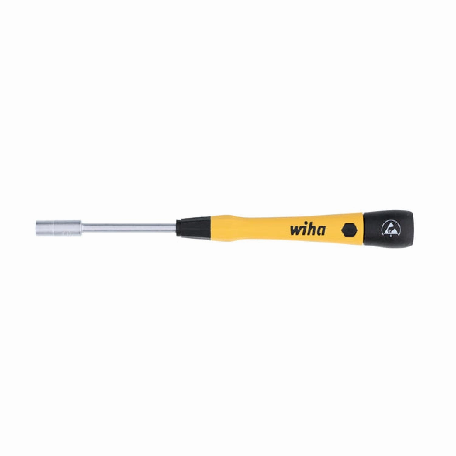 Wiha Tools 27787 ESD Safe PicoFinish Precision Nut Driver - 5.0mm x 60mm