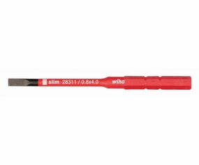 Wiha Tools 28425 Insulated SlimLine Slotted Blade 3.0mm