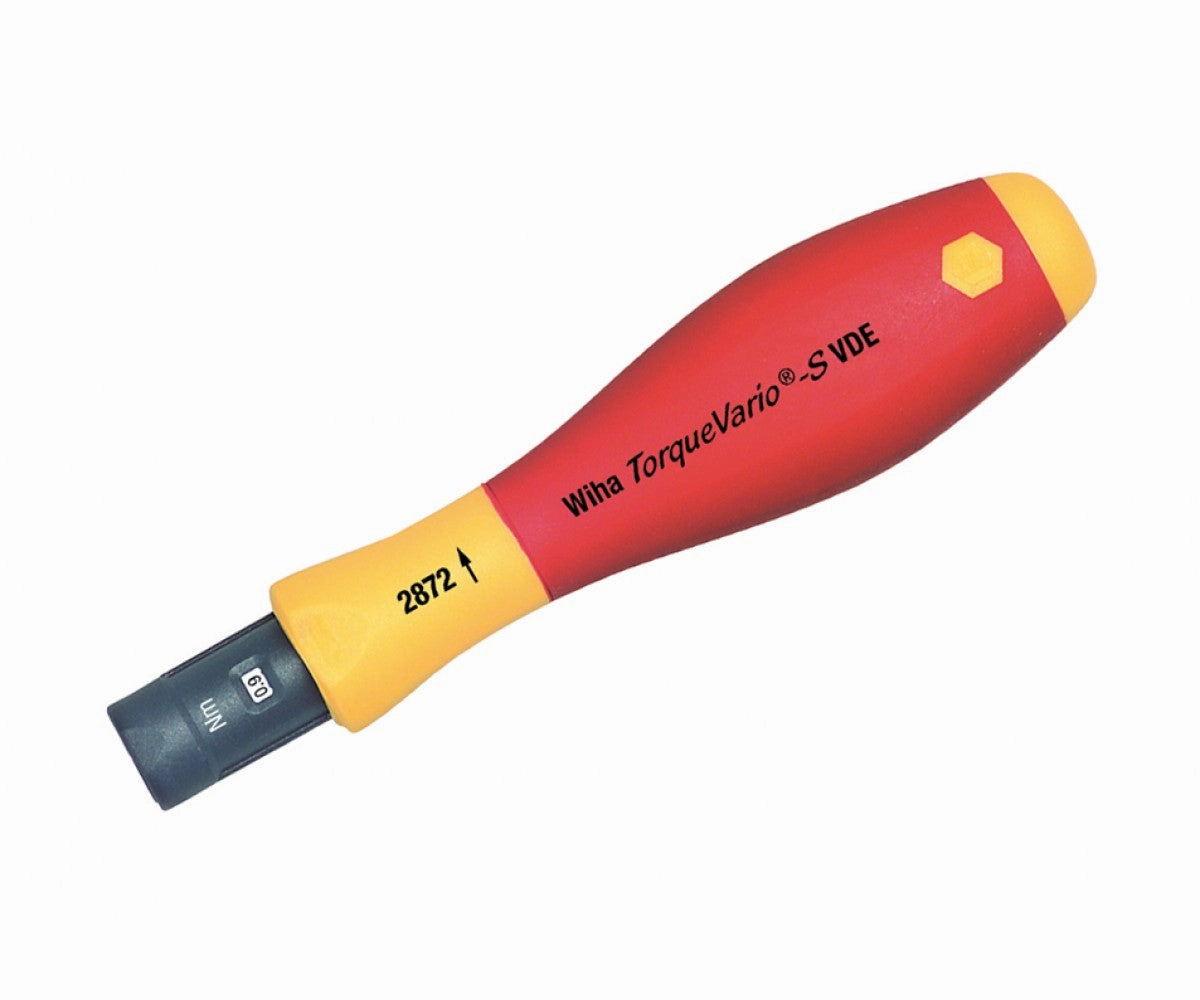 Wiha Tools 28738 Insulated Adjustable TorqueVario-S Handle 2.0-7.0Nm
