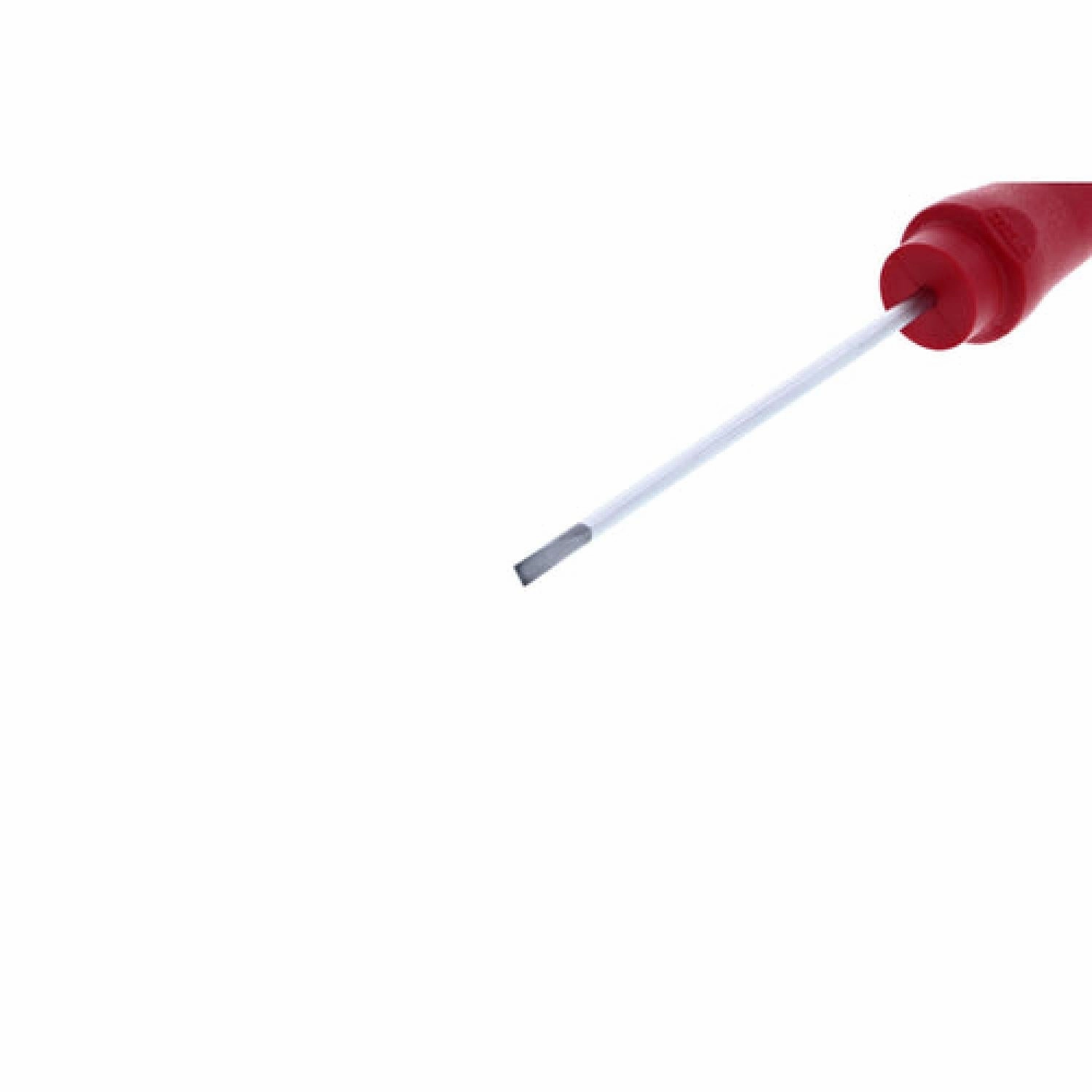Wiha Tools 30203 SoftFinish Slotted Screwdriver 2.5mm x 75mm