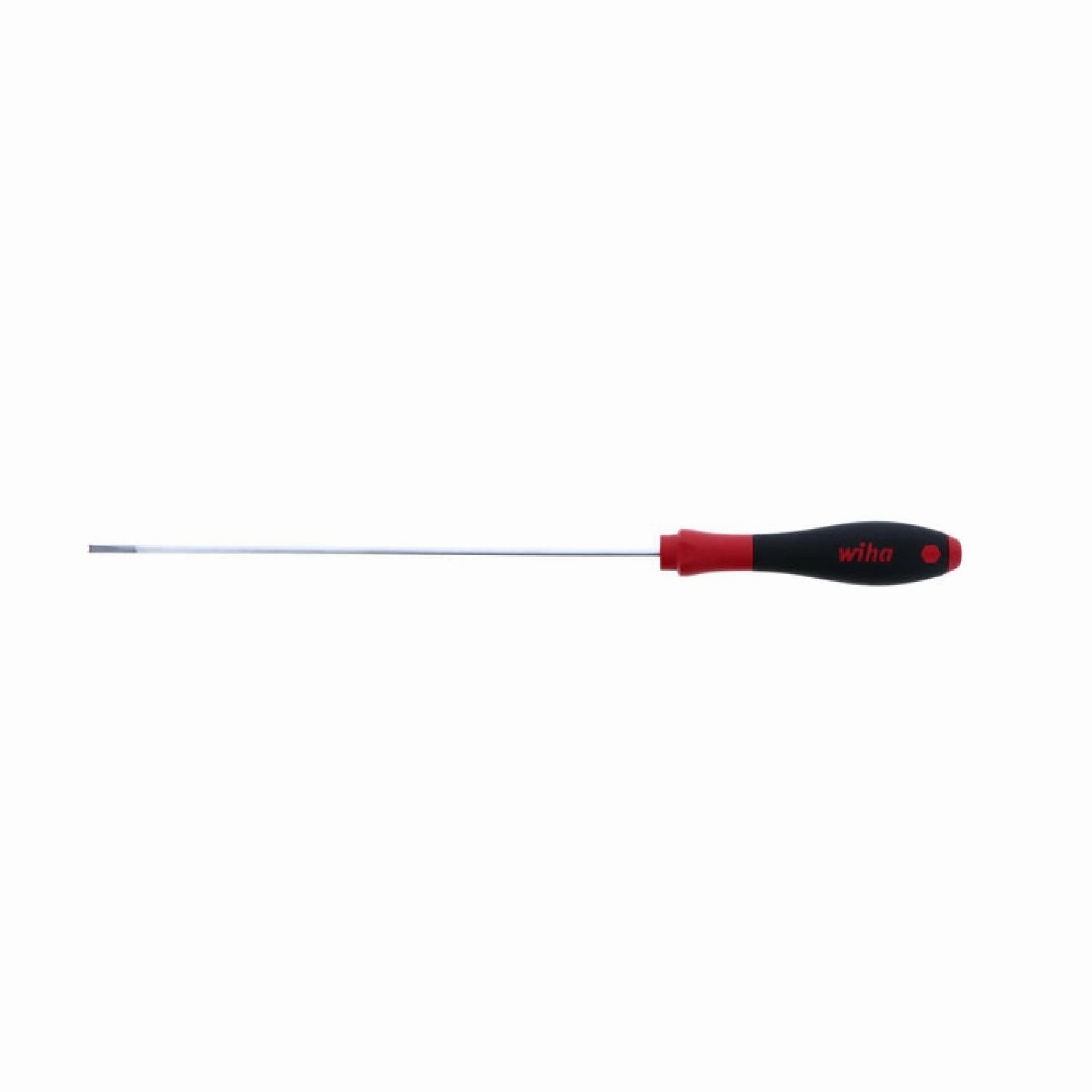 Wiha Tools 30208 SoftFinish Slotted Screwdriver, 3.0 mm x 200 mm