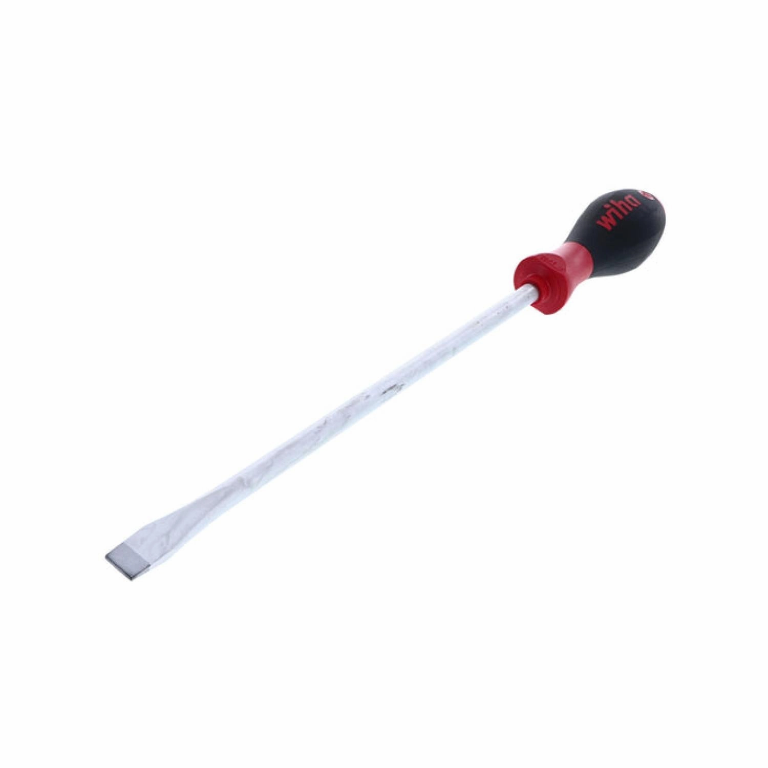 Wiha Tools 30236 SoftFinish Slotted Screwdriver, 12.0 mm x 250 mm