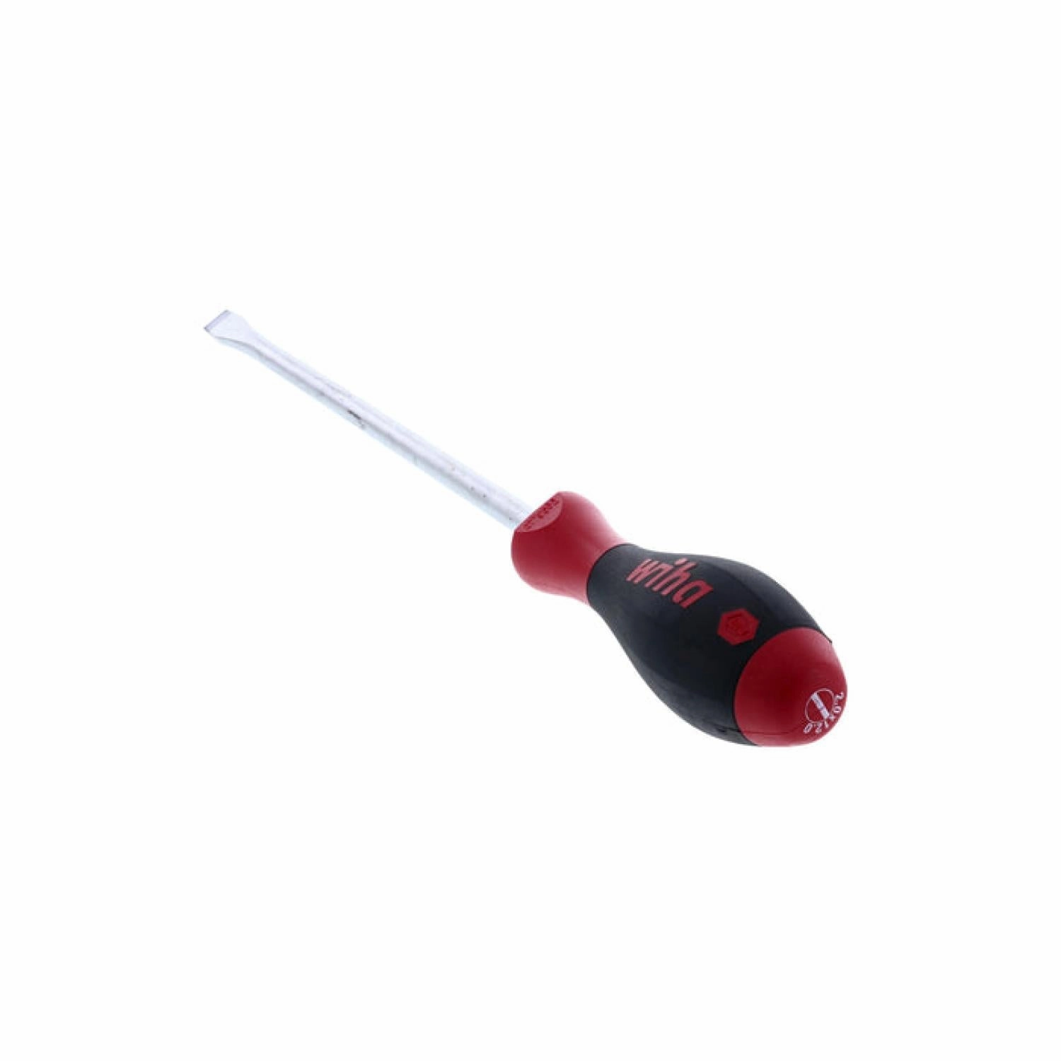 Wiha Tools 30236 SoftFinish Slotted Screwdriver, 12.0 mm x 250 mm