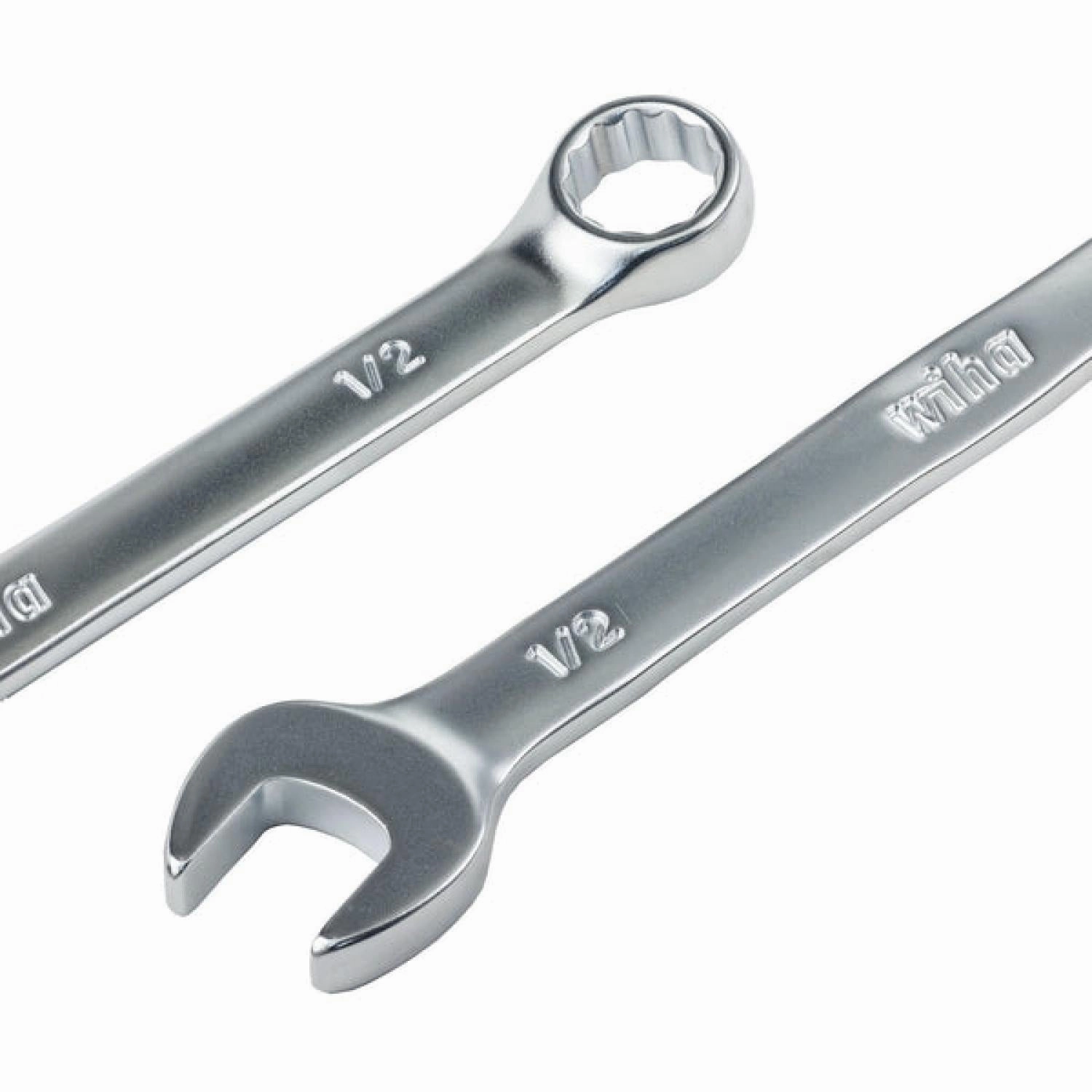 Wiha Tools 30481 Combination Wrench Set - Metric and SAE 24 Piece