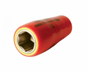Wiha Tools 31342 Insulated Socket, 1/4" Drive, 3/8"