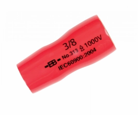 Wiha Tools 31421 Insulated Socket, 3/8" Drive, 11/32 Inch