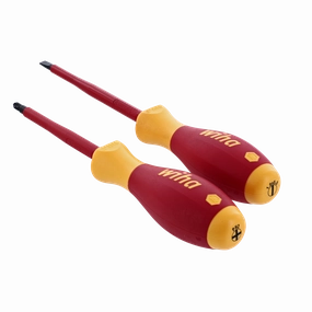 Wiha Tools 32105 Insulated Slotted/Phillips Screwdrivers, 2 Pc. Set