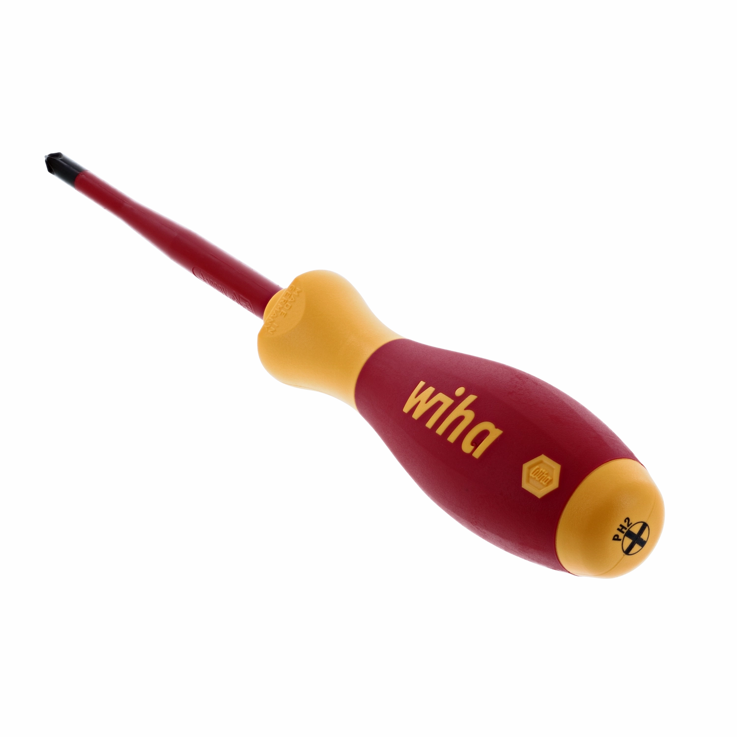 Wiha Tools 32146 Insulated Slim Phillips Screwdriver, #2 x 100 mm